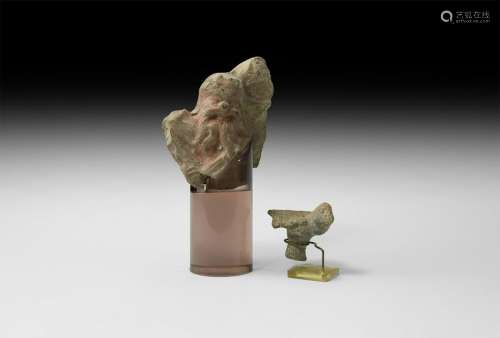 Greek Terracotta Artefact Group