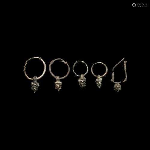 Parthian Silver Earring Collection