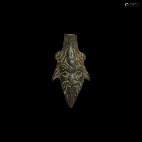 Roman Bearded Mask Mount