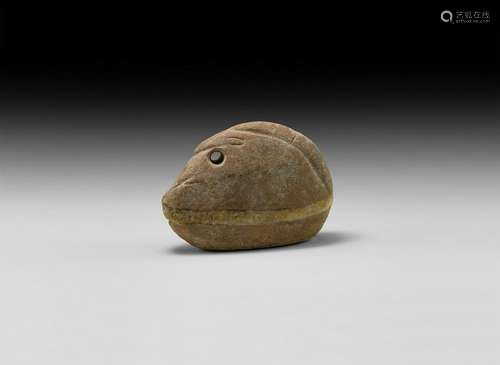 Western Asiatic Large Fish Amulet