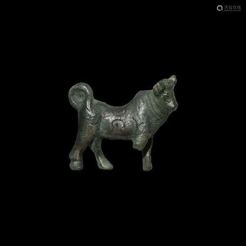 Roman Bull Statuette