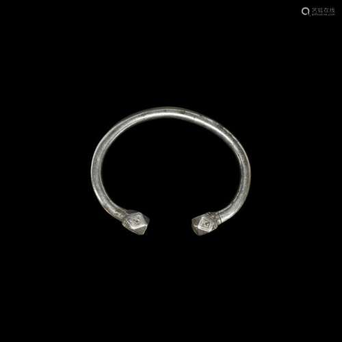 Western Asiatic Silver Bracelet