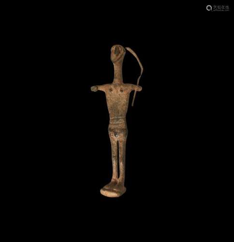 Western Asiatic Canaanite Warrior Statuette