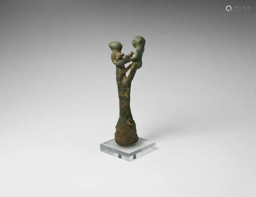 Western Asiatic Standing Figure Pair