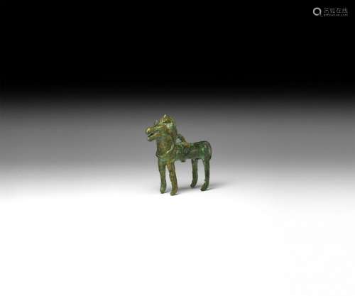 Western Asiatic Standing Horse Statuette