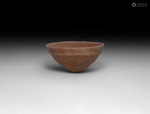 Roman Redware Bowl