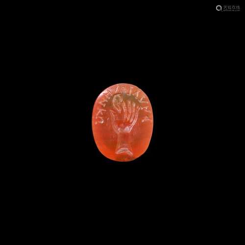 Roman Gemstone with Hand