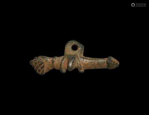 Roman Military Phallic Pendant