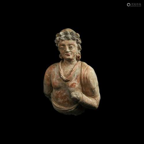 Gandharan Stucco Figure