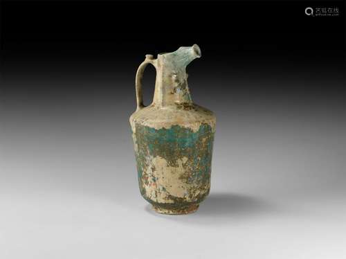 Islamic Glazed Pitcher