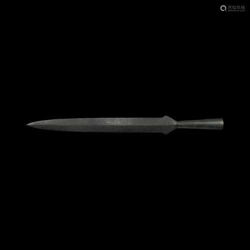 Iron Age Celtic Rapier Spearhead