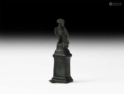 Roman Eagle on Monument Statuette