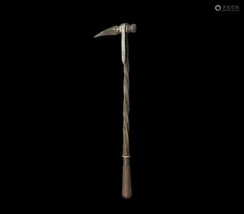 Tudor Era Iron-Handled War Hammer