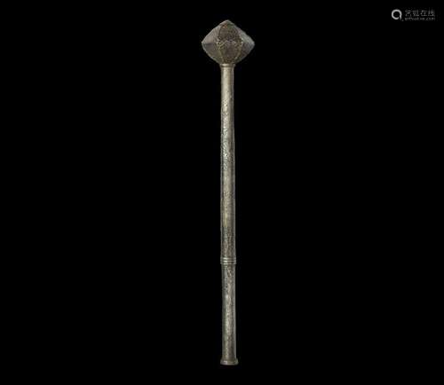 Medieval Ilkhanid Iron-Handled Mace