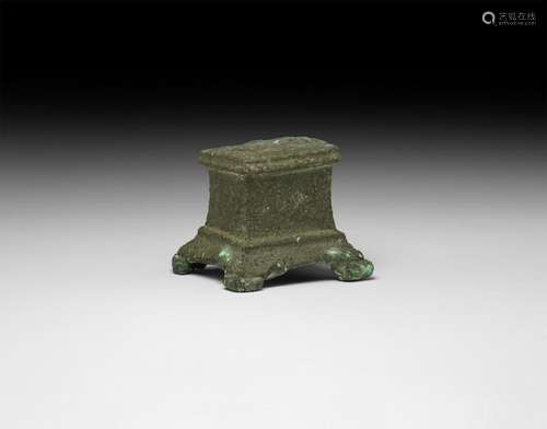 Roman Statuette Base