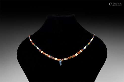 Roman Mixed Stone Bead Necklace String