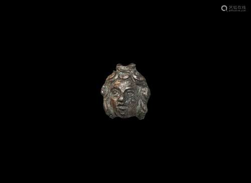 Roman Silver Face Mount