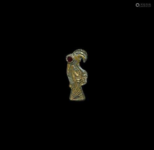 Anglo-Saxon 'The East Meon' Gilt Raptor Brooch