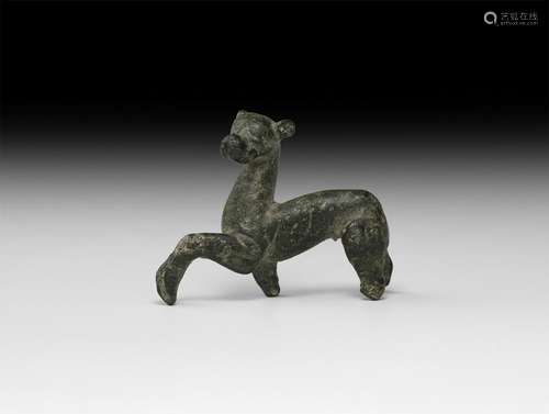 Roman Striding Panther Statuette