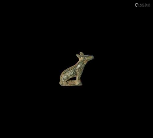 Roman Dog Statuette