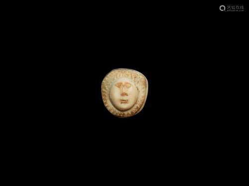 Roman Facing Portrait Cameo