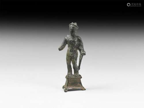 Roman Mercury Statuette