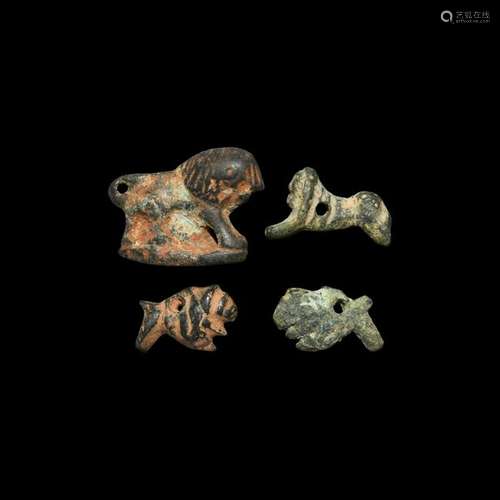 Roman Lion Amulet Collection