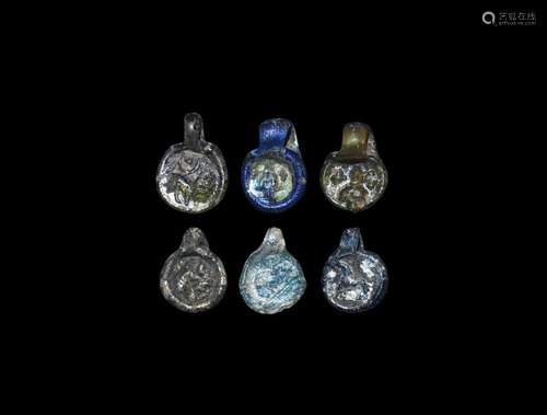 Roman Glass Pendant Collection