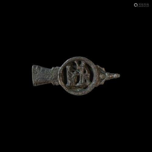 Medieval Strap End with Massacre of the Innocents