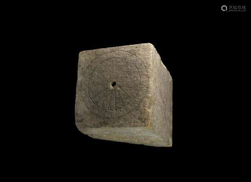 Medieval Limestone Sundial