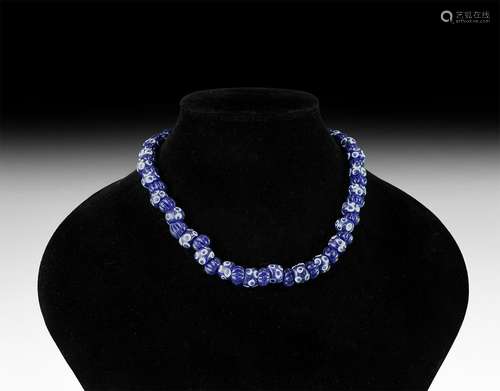 Roman Glass Bead Necklace