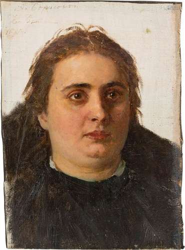 Portrait von Emilia Wasiljewna Borisowa