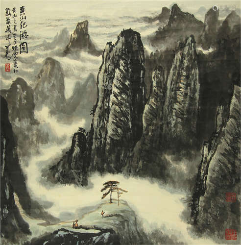 李可染 山水