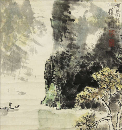 李可染 山水