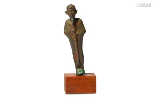 AN EGYPTIAN BRONZE PTAH