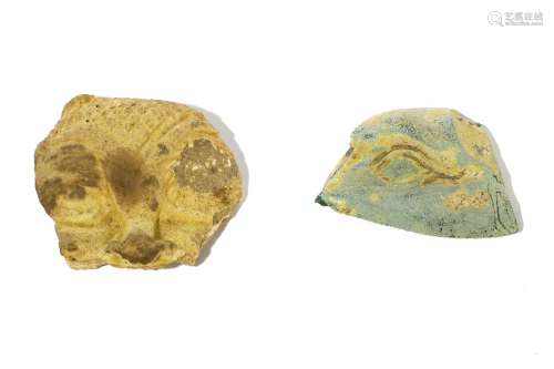 TWO EGYPTIAN FRAGMENTS