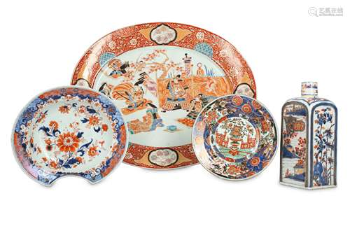 A GROUP OF CHINESE IMARI WARE.