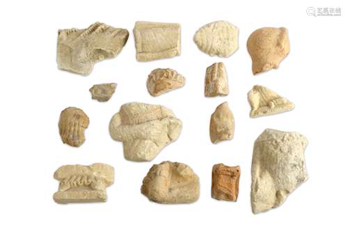 A GROUP OF CYPRIOT FIGURAL FRAGMENTS