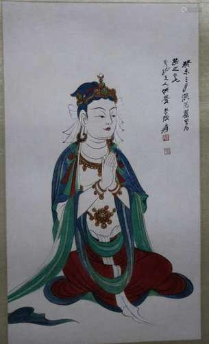 Buddha Figure - Zhang Da Qian