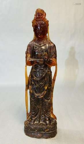 Large Amber Guanyin