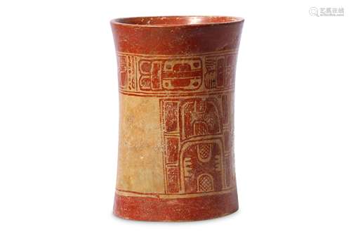 A PRE-COLUMBIAN MAYA VESSEL