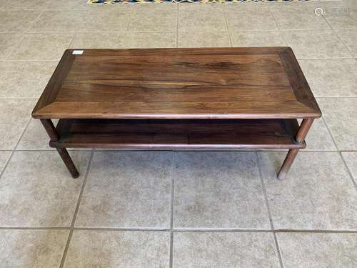 Wood Carved Coffee Table