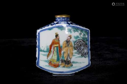 Chinese Porcelain Snuff Bottle