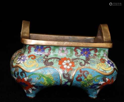 Cloisonne Incense Burner