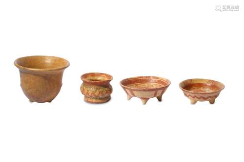 A GROUP OF PRE-COLUMBIAN VESSELS