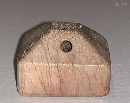 Han Dynasty Calcified Square Jade Seal