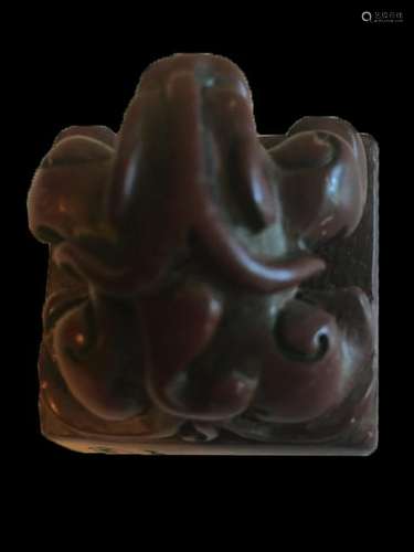 Qing Dynasty Soapstone carved Seal