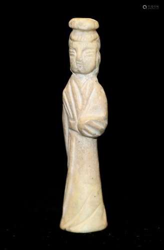 Eastern Han Dynasty Calcified Jade Lady