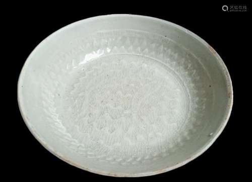 Song Dynasty White Porcelain Plate