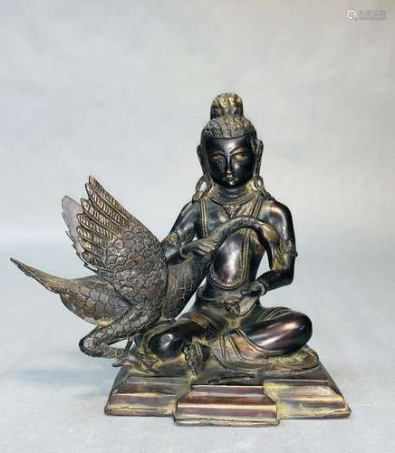 Ming Dynasty Bronze Statue